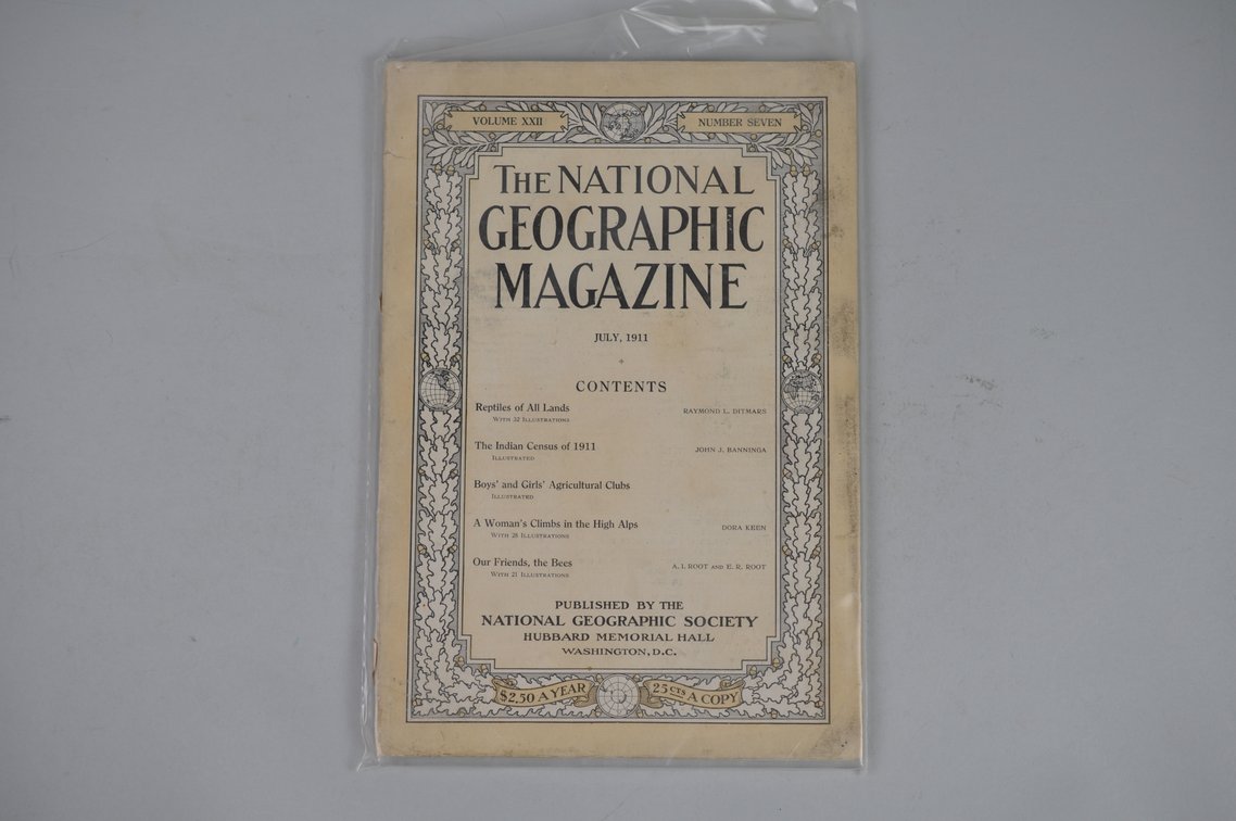 1911 June- September National Geographic Magazines, photo 6 of 9