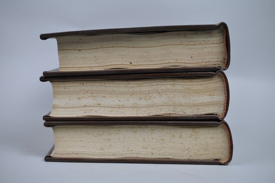 Vol. 25-30 National Geographic 1914-1916 Brown Leather Bound, photo 11 of 11