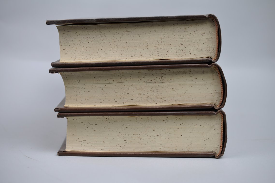 Vol. 43-47 National Geographic 1923-1925 Brown Leather Bound, photo 11 of 11