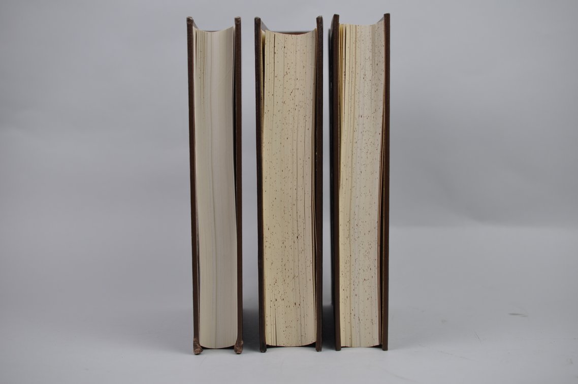 Vol. 37-42 National Geographic 1920-1922 Brown Leather Bound, photo 9 of 11