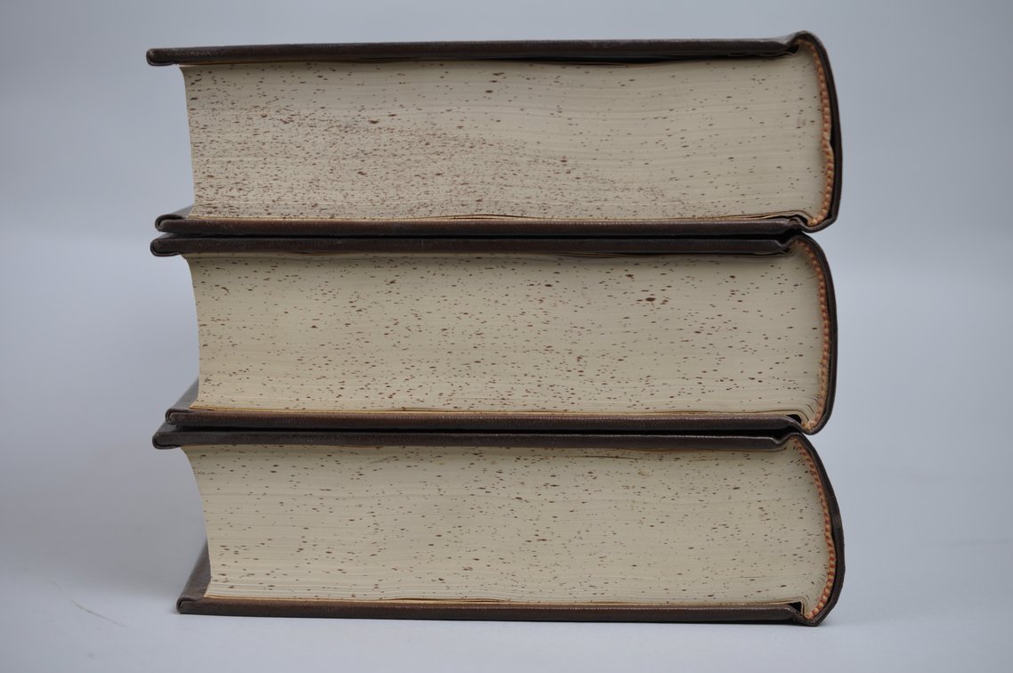 Vol. 49-54 National Geographic 1926-1928 Brown Leather Bound, photo 11 of 11