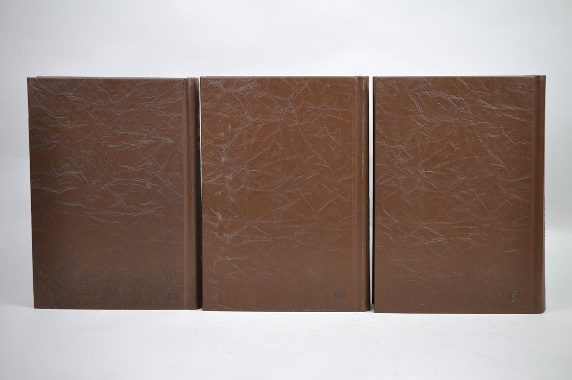 Vol. 43-47 National Geographic 1923-1925 Brown Leather Bound, photo 6 of 11