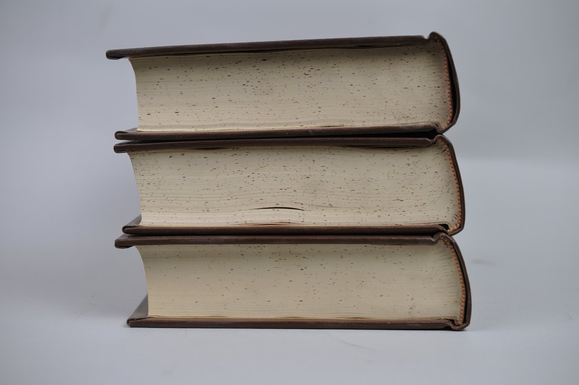 Vol. 43-47 National Geographic 1923-1925 Brown Leather Bound, photo 7 of 11