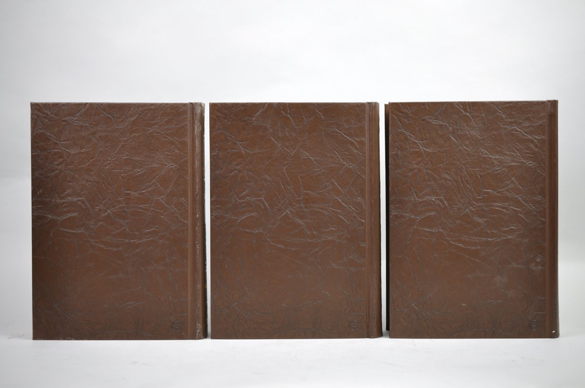 Vol. 49-54 National Geographic 1926-1928 Brown Leather Bound, photo 10 of 11