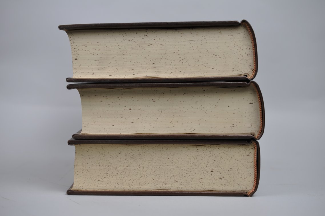 Vol. 55-60 National Geographic 1929-1931 Brown Leather Bound, photo 11 of 11