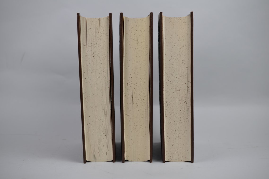 Vol. 61-66 National Geographic 1932-1934 Brown Leather Bound, photo 9 of 11