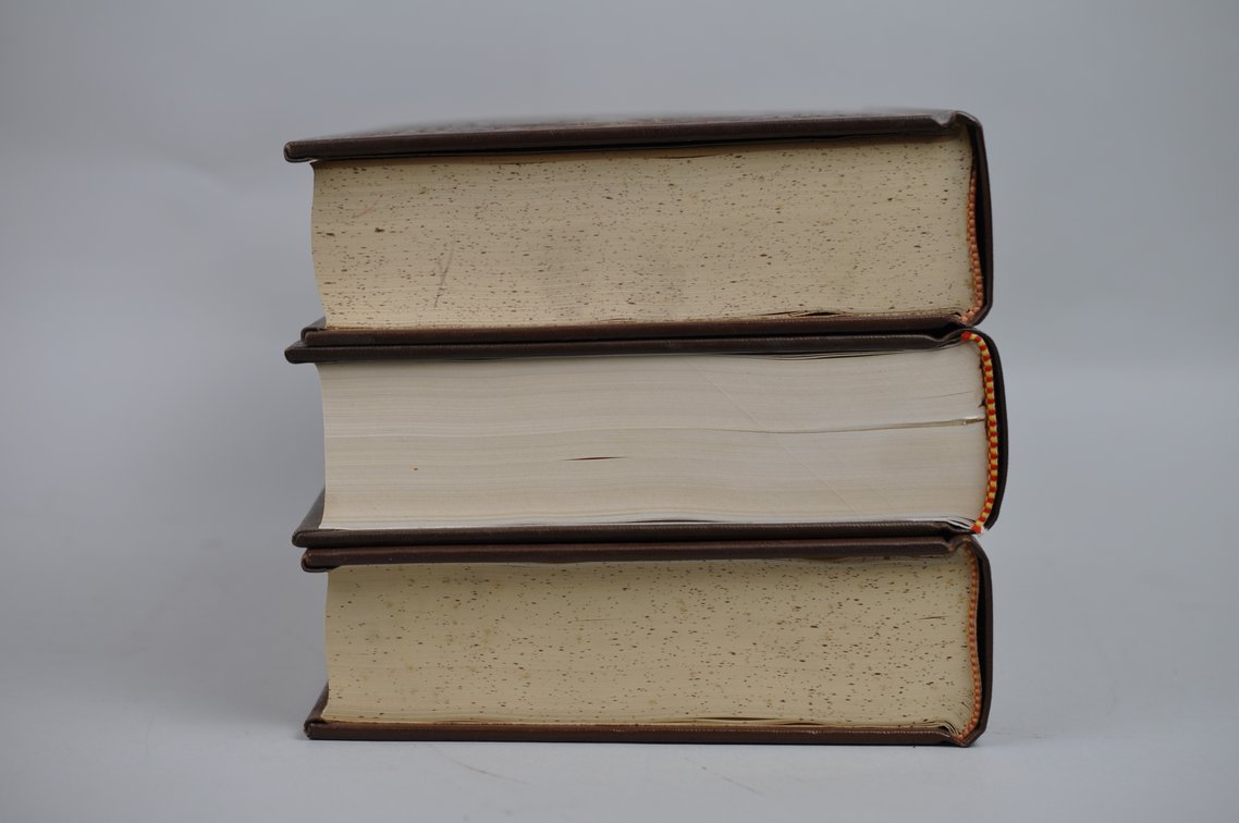 Vol. 61-66 National Geographic 1932-1934 Brown Leather Bound, photo 7 of 11