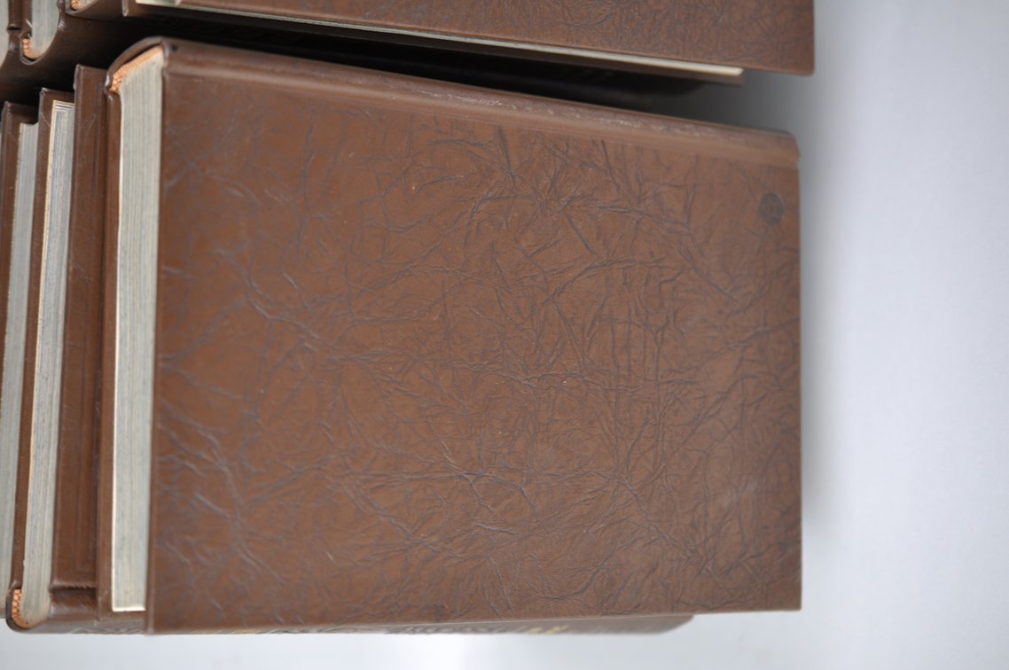 Vol. 119-136 National Geographic 1961-1969 Brown Leather Bound, photo 12 of 12