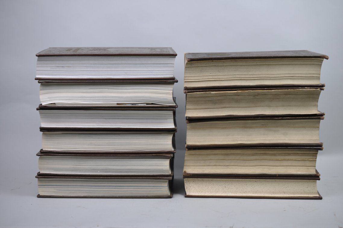 Assortment of Original Leather Bound National Geographics, photo 5 of 7