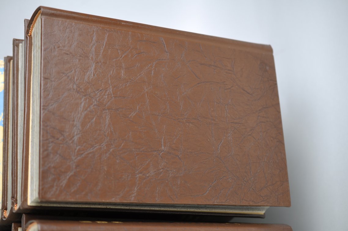 Vol. 119-136 National Geographic 1961-1969 Brown Leather Bound, photo 10 of 12