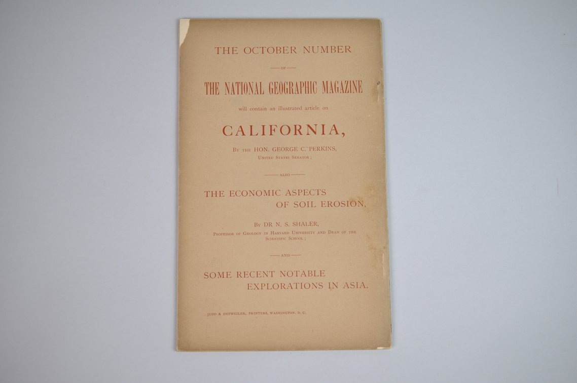 Vol. VII No. 9 – September 1896 National Geographic, photo 2 of 3