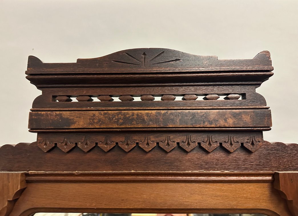 Hall Tree Walnut Victorian, photo 9 of 19