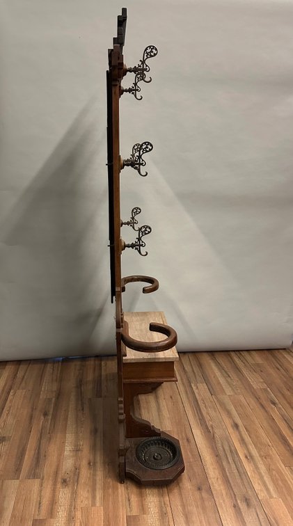 Hall Tree Walnut Victorian, photo 19 of 19