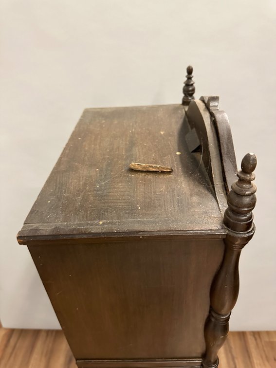 Corsley Tennaboard Grandfather Radio Clock, photo 20 of 20