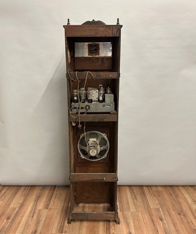 Corsley Tennaboard Grandfather Radio Clock, photo 12 of 20