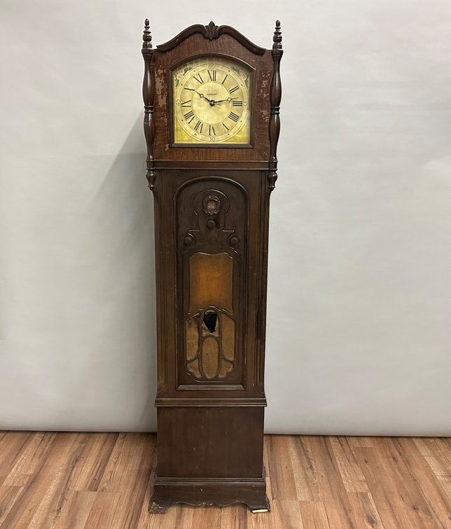 Corsley Tennaboard Grandfather Radio Clock, photo 3 of 20
