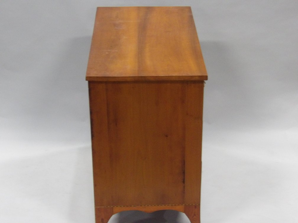 French Style Birdseye Maple Hepplewhite Dresser, photo 7 of 12