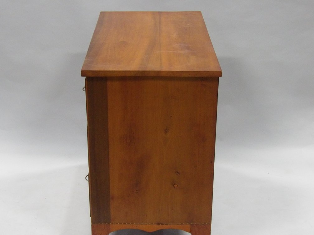 French Style Birdseye Maple Hepplewhite Dresser, photo 3 of 12