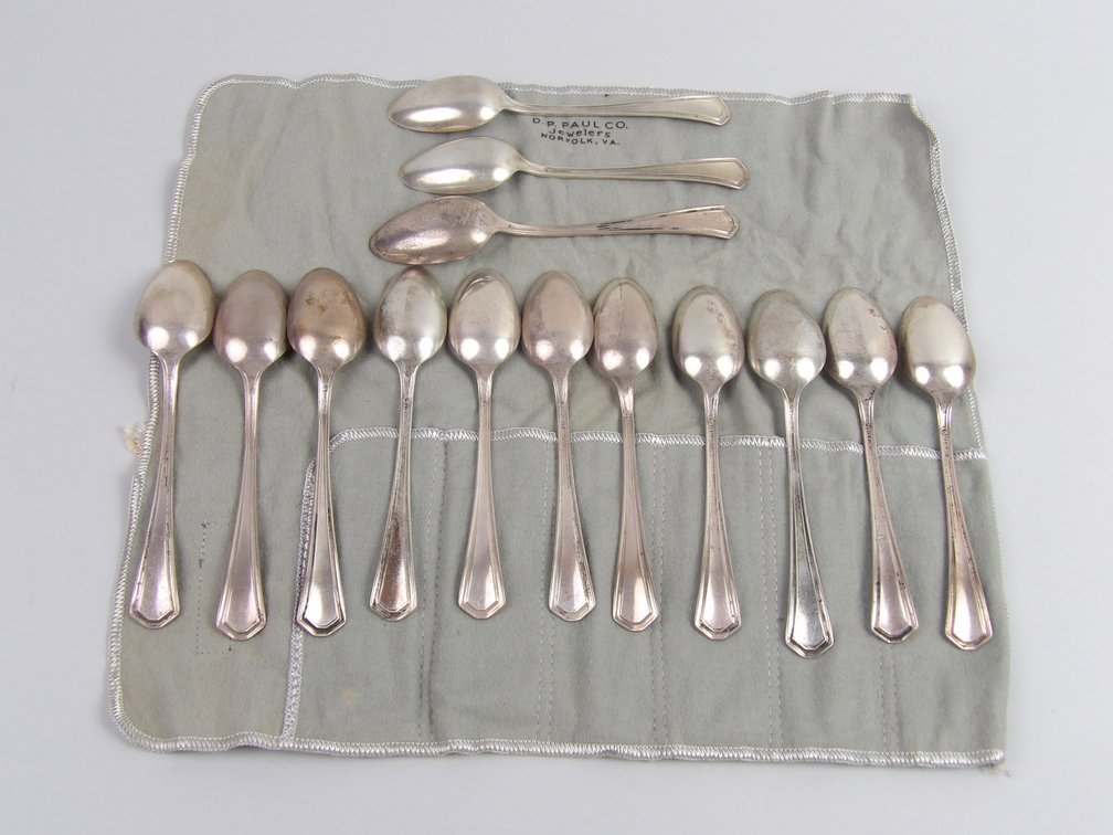 CW Sterling Silver Teaspoons, photo 2 of 5