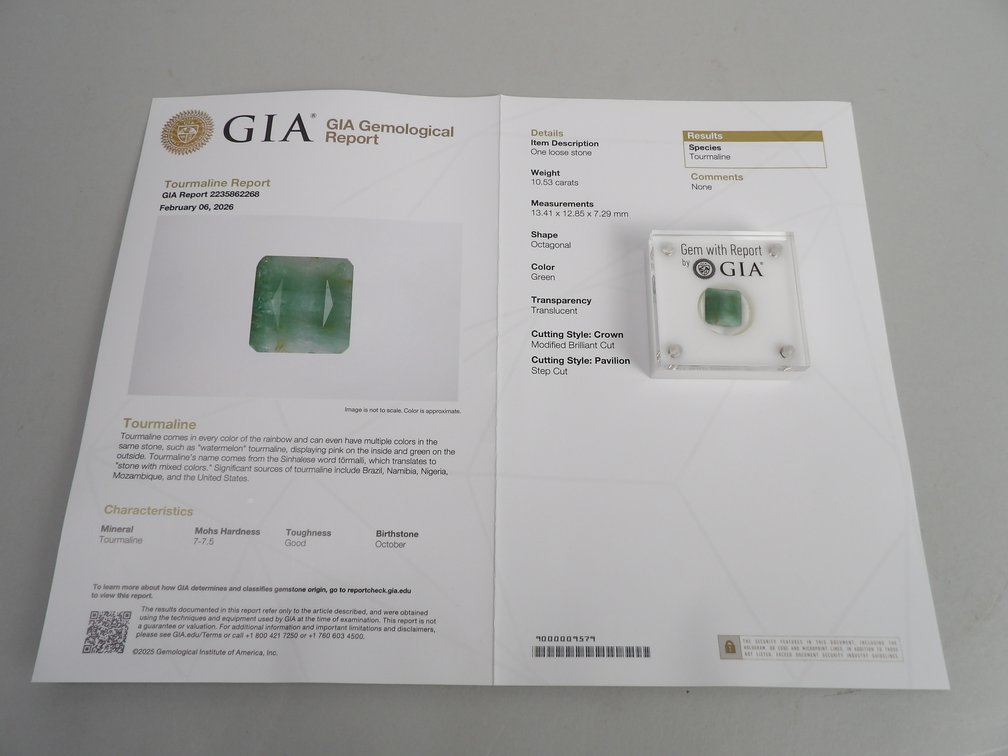 Tourmaline and Peridot Gemstones, photo 11 of 11