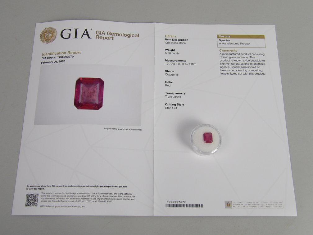 Fashioned Red Ruby, photo 9 of 9