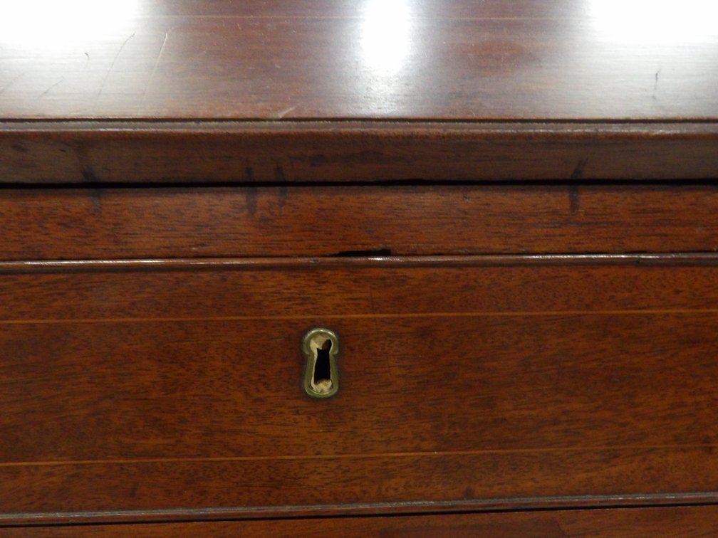Federal Walnut Chippendale Desk, photo 11 of 12