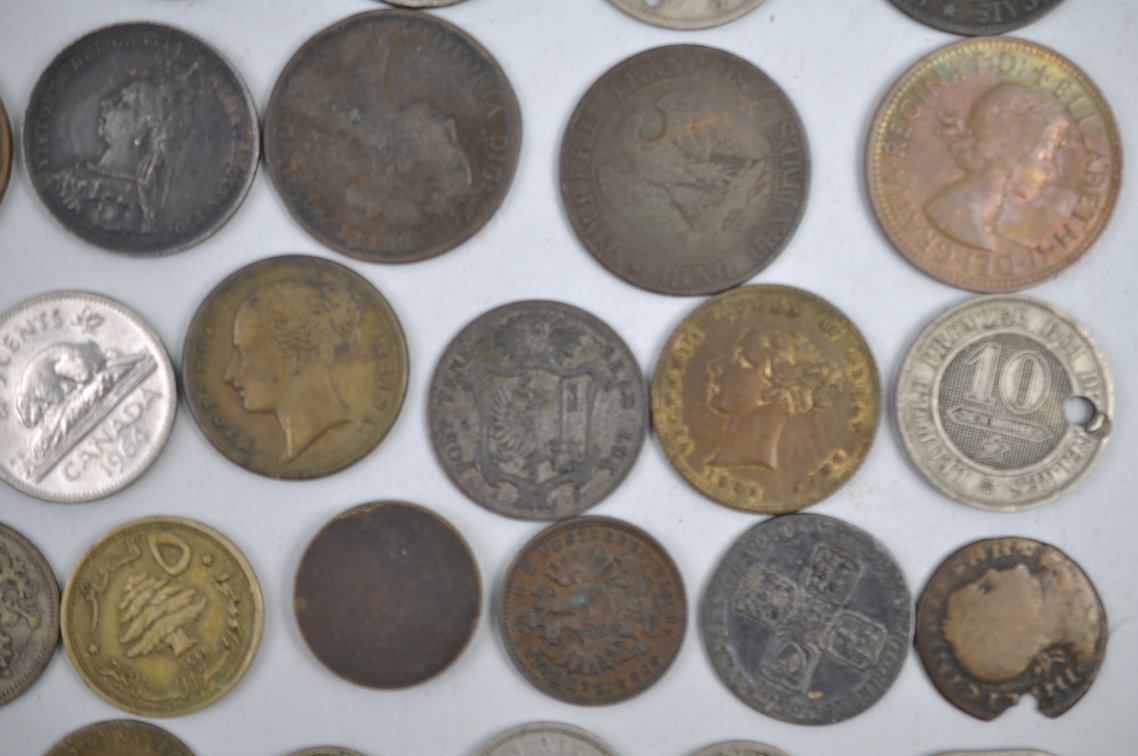 Collection of World Coins 1800s-Present, photo 12 of 13