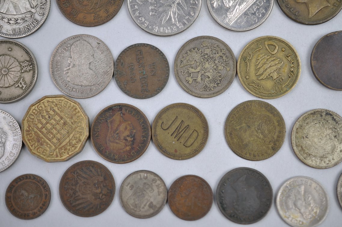 Collection of World Coins 1800s-Present, photo 9 of 13