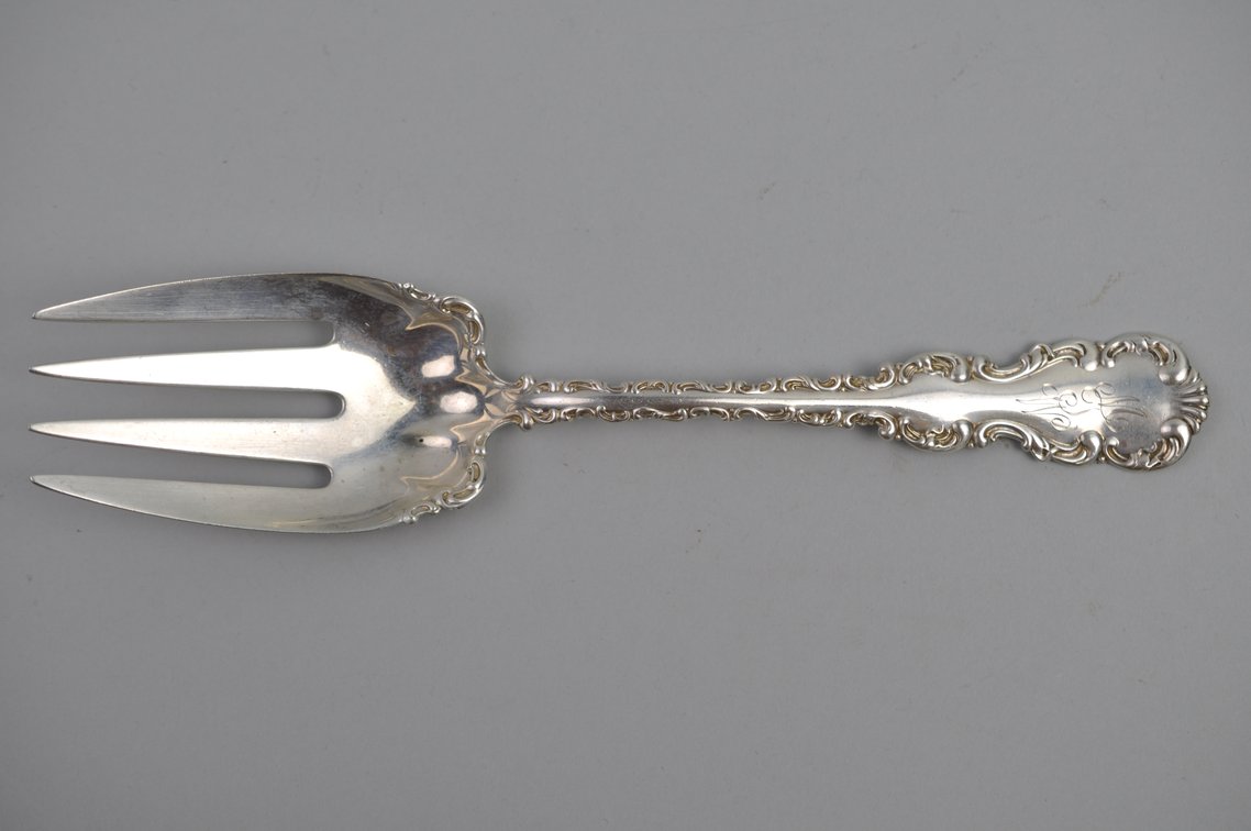 Louis XV Sterling Silver Serving Ware Set, photo 2 of 14