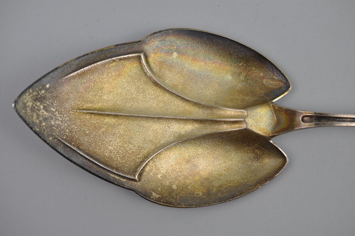 Sterling Silver Pierced Serving Spoons & Pie Server, photo 2 of 21