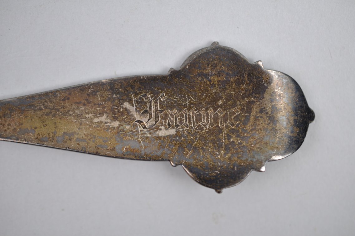 Sterling Silver Pierced Serving Spoons & Pie Server, photo 5 of 21