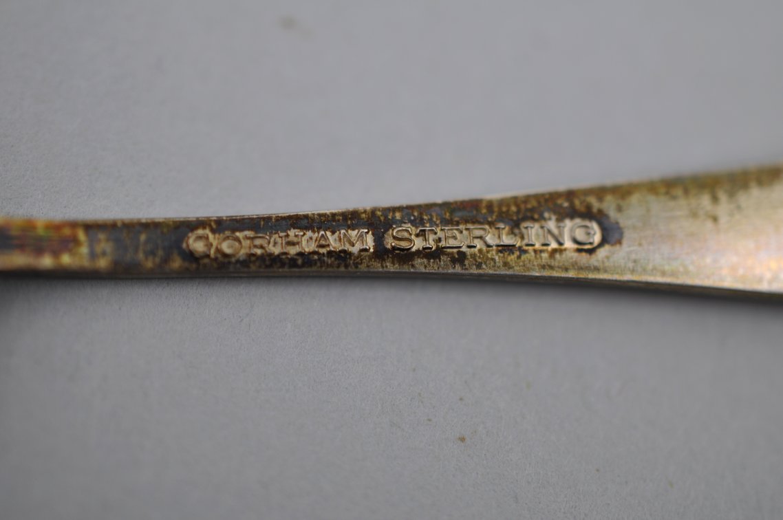 Sterling Manchester Silverware + Gorham Salt Spoons, photo 10 of 11