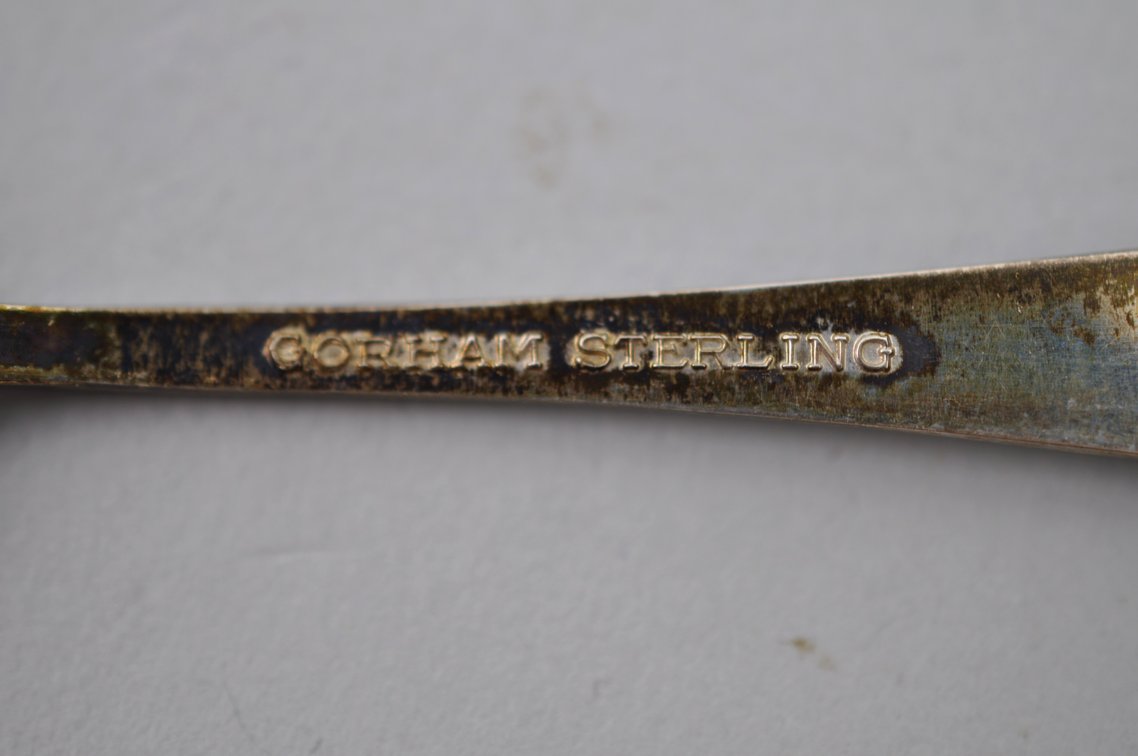 Sterling Manchester Silverware + Gorham Salt Spoons, photo 11 of 11