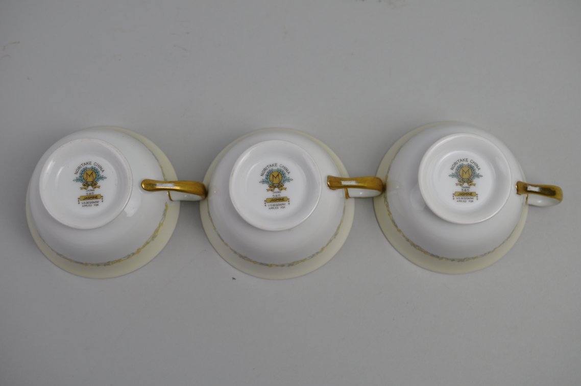 Noritake Jasmine Pattern Dishware China Set, photo 35 of 44