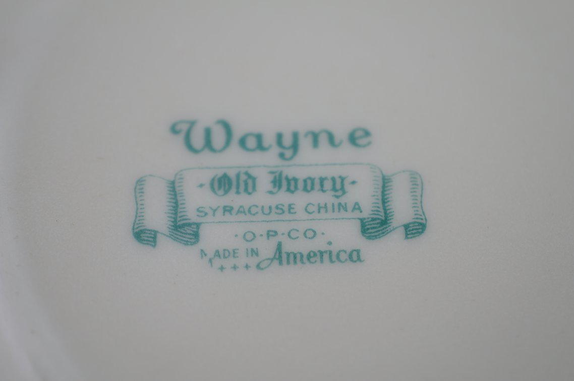 Wayne Syracuse China 19 Teacups & Saucers, photo 14 of 20
