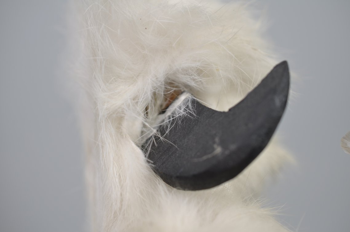 Navajo Kachina Doll White Fur Buffalo, photo 7 of 14