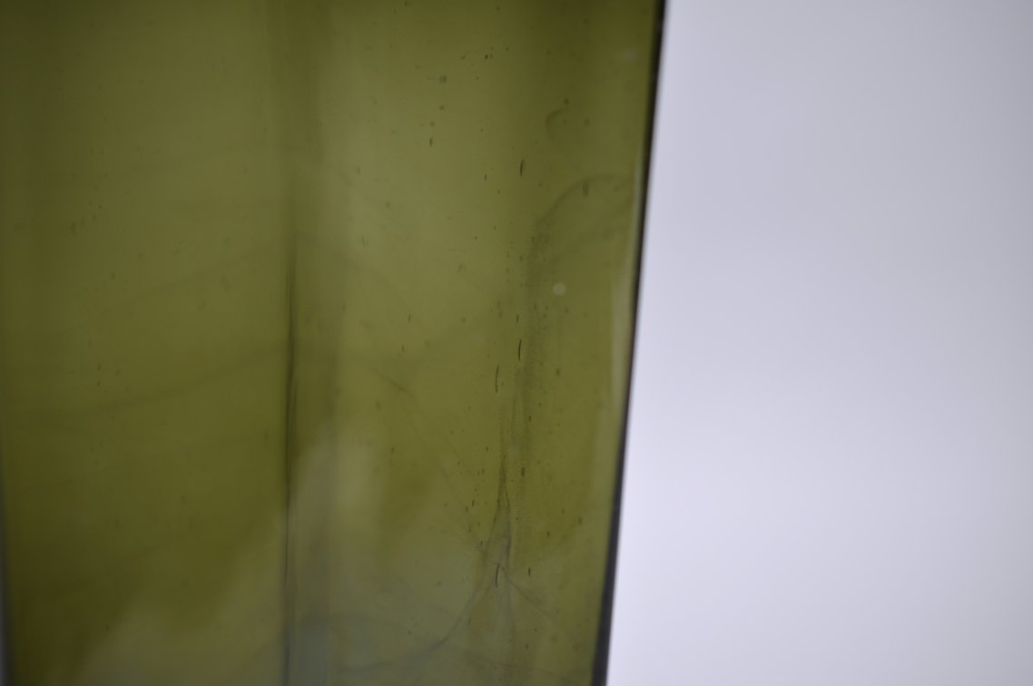 Green Square Glass Gin Bottles, photo 14 of 17