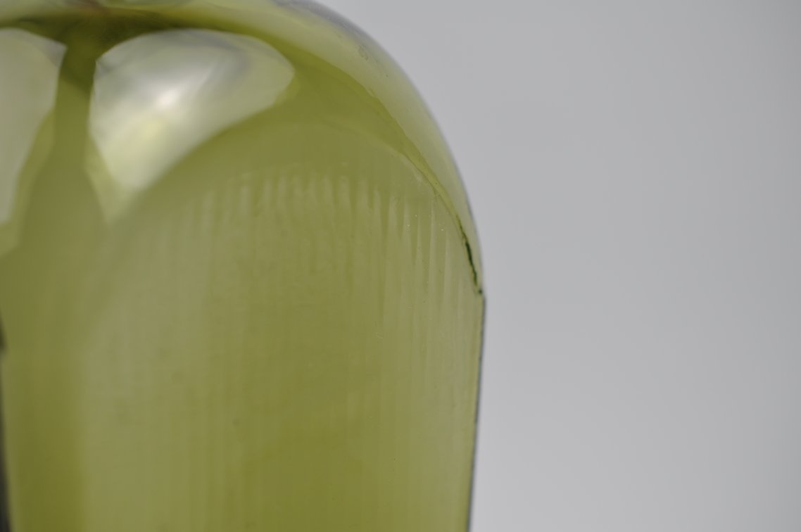 Green Square Glass Gin Bottles, photo 9 of 17