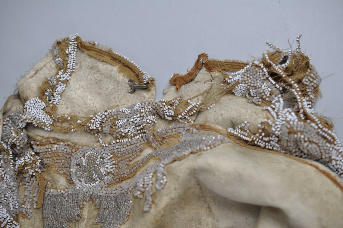 Native American Beaded Buckskin Leather Dress, photo 2 of 20