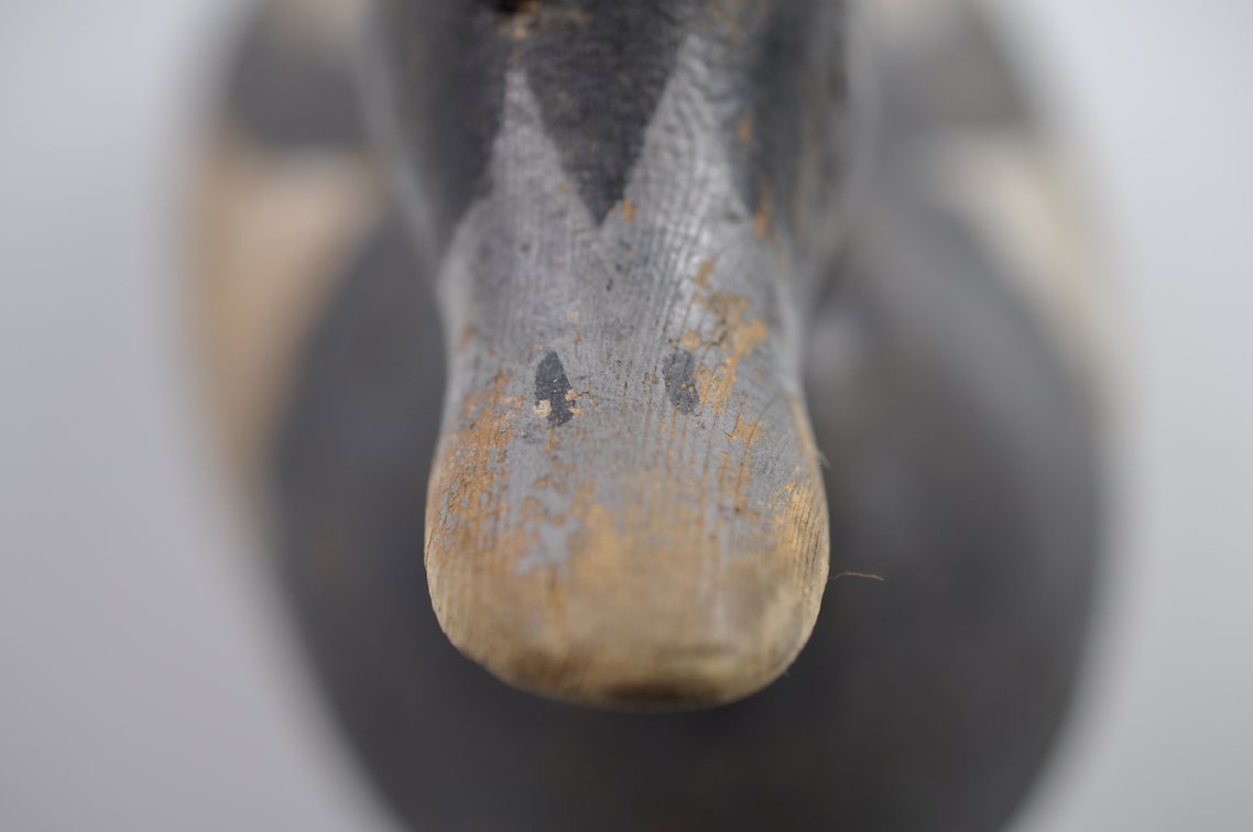 Bluebill Drake Duck Decoy w/ Glass Eye, photo 14 of 14
