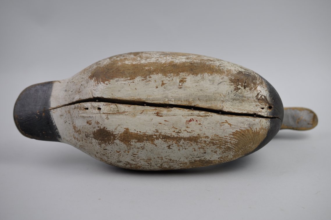 Bluebill Drake Duck Decoy w/ Glass Eye, photo 9 of 14