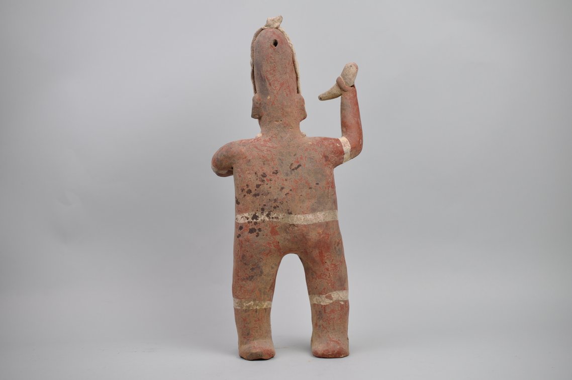 Pre-Columbian Nayarit Pottery Shaman Figure, photo 3 of 18