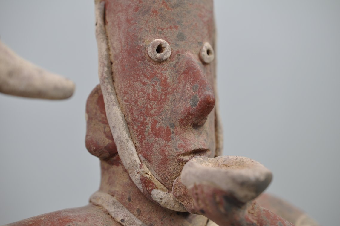 Pre-Columbian Nayarit Pottery Shaman Figure, photo 7 of 18