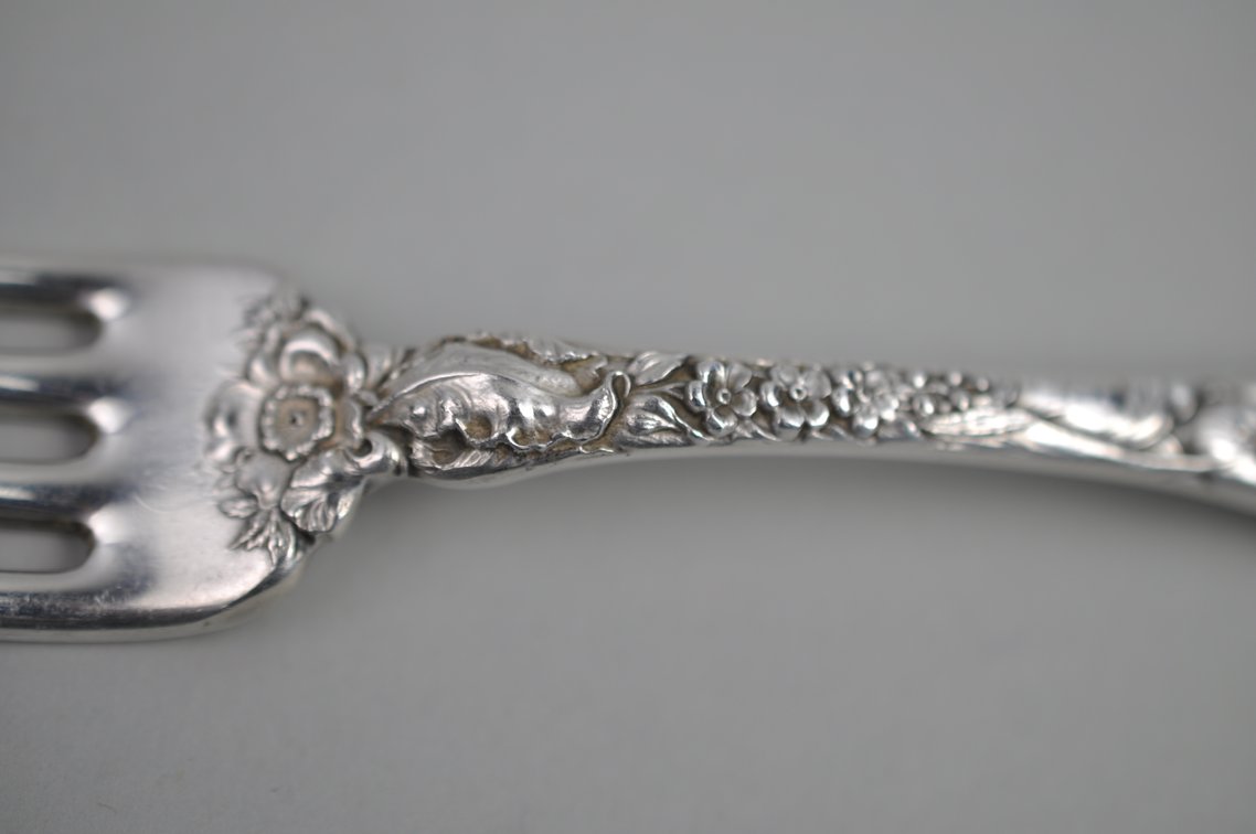 Reed & Barton Les Six Fleurs Sterling 12 Person 84 Pc Set, photo 48 of 67