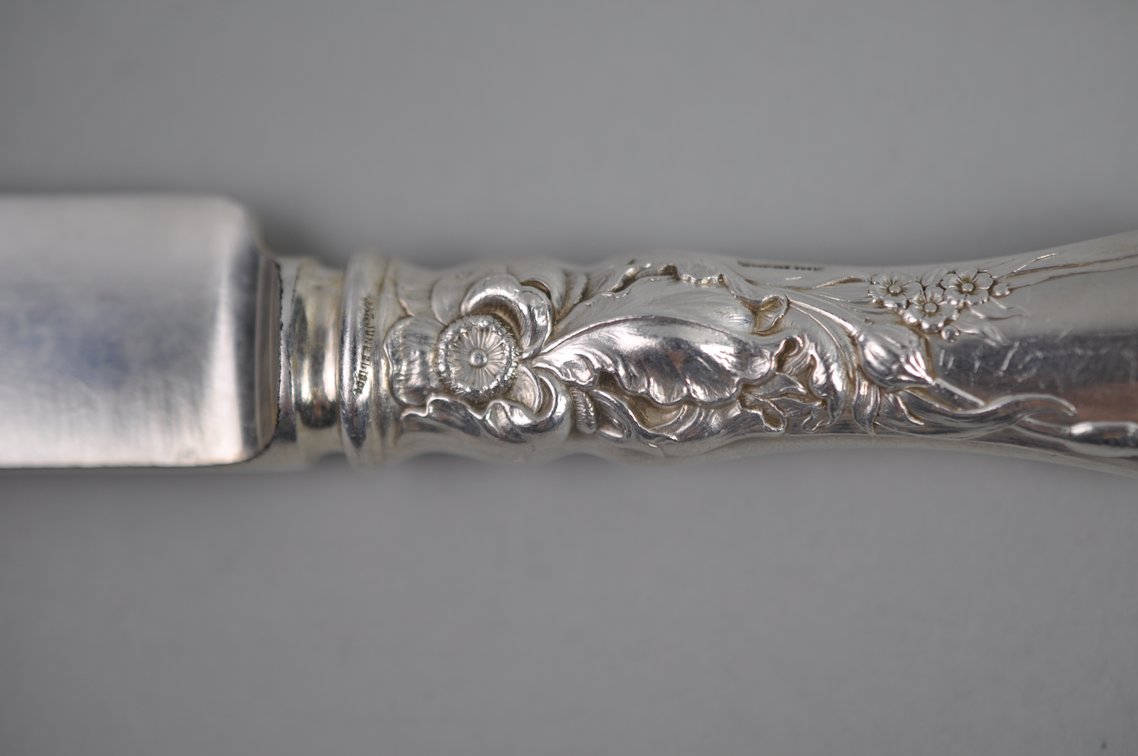Reed & Barton Les Six Fleurs Sterling 12 Person 84 Pc Set, photo 31 of 67