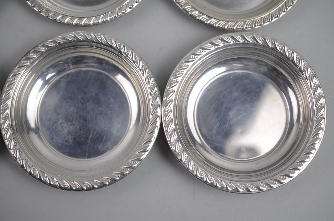 Preisner Sterling Silver Dish Set, photo 6 of 8