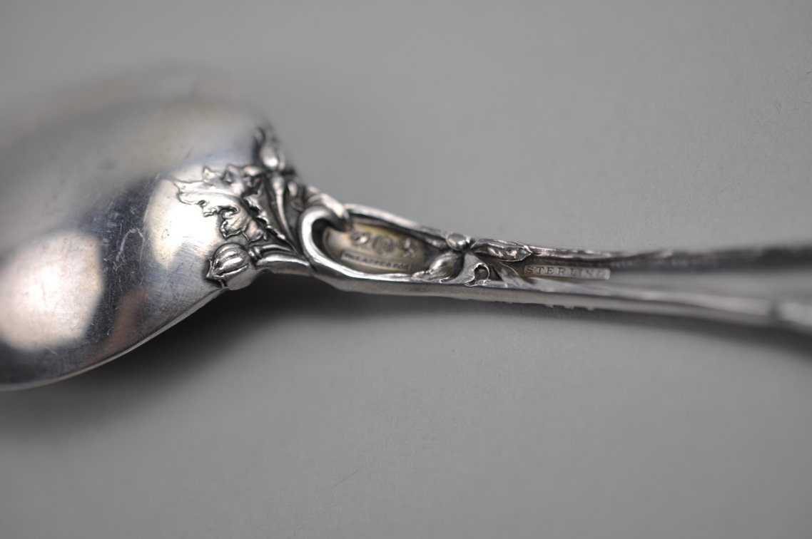 Reed & Barton Les Six Fleurs Sterling Service Set, photo 25 of 28