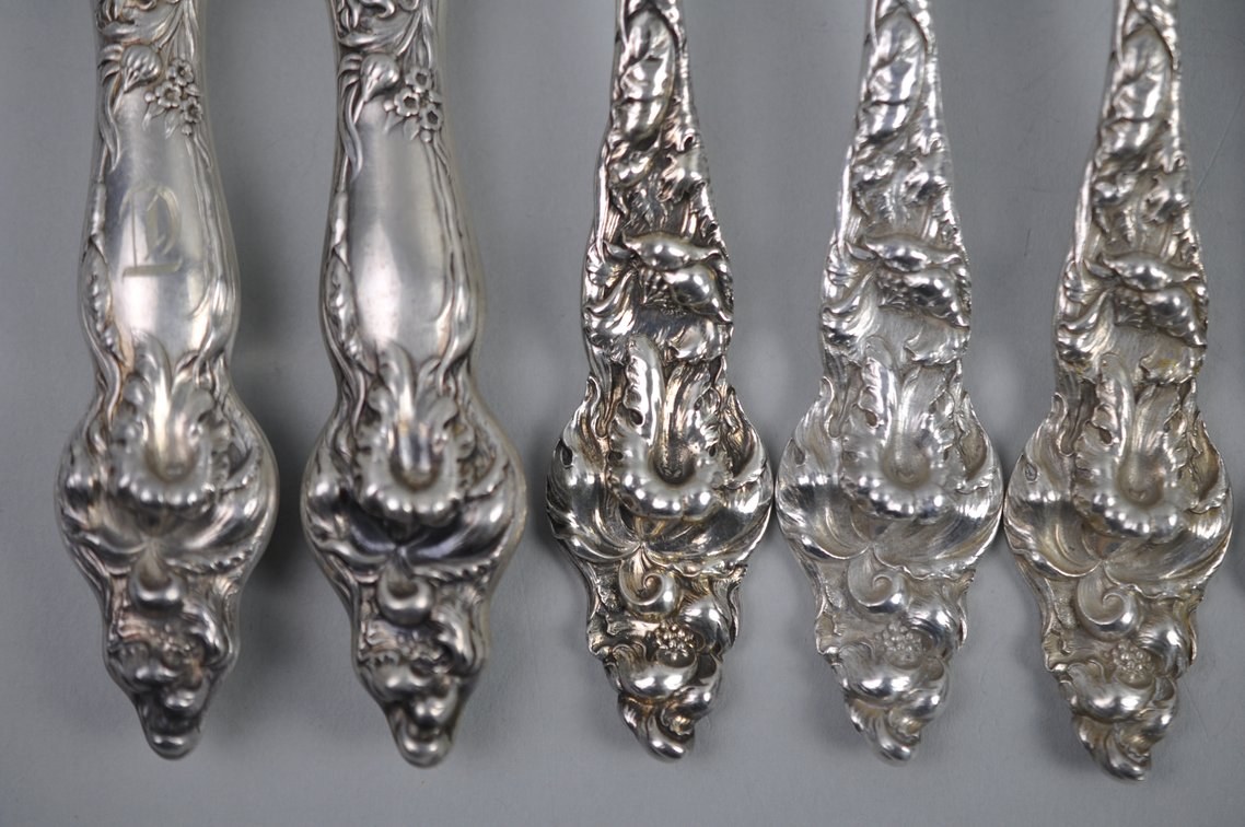 Reed & Barton Sterling Flatware Pieces Asst., photo 4 of 23