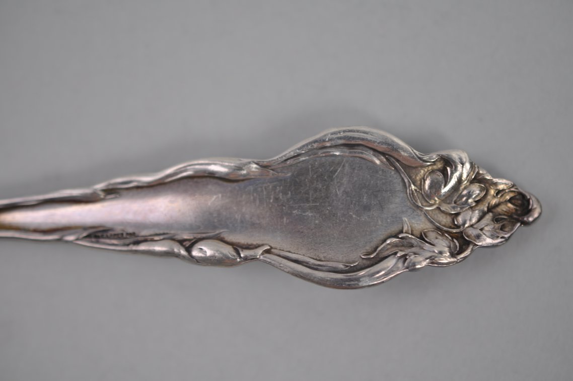 Reed & Barton Les Six Fleurs Sterling Chocolate Muddler, photo 8 of 10