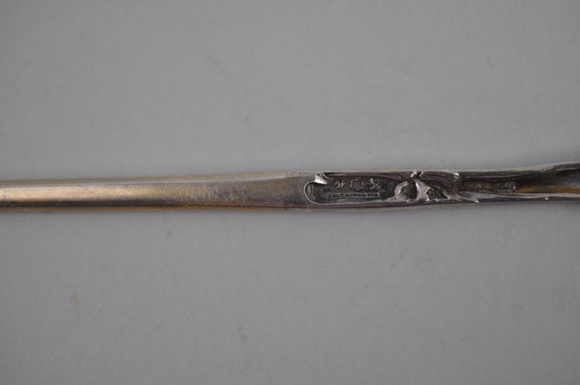 Reed & Barton Les Six Fleurs Sterling Chocolate Muddler, photo 7 of 10